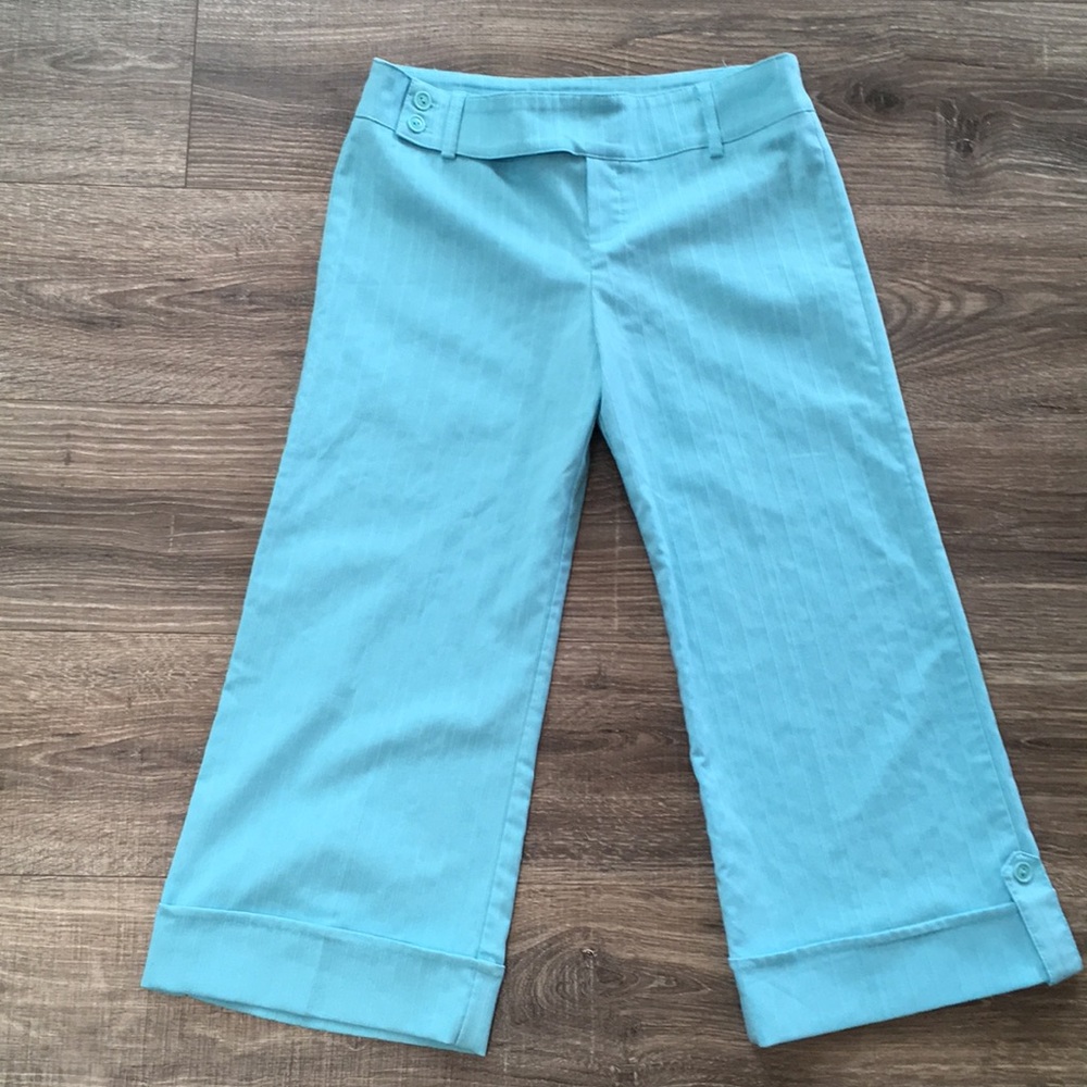 Wide Leg Cropped Pants